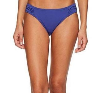 NWT Tommy Bahama Pearl Blue Shirred Swim Bottom